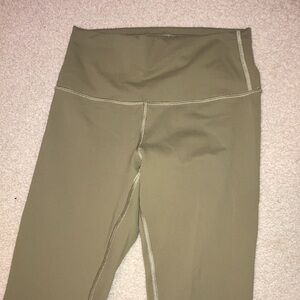 Lululemon size 6 green leggings